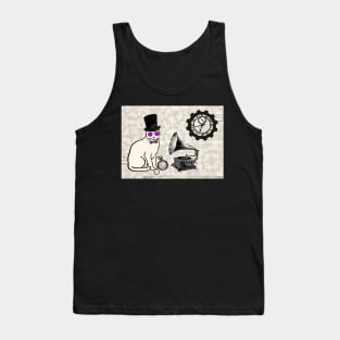 Steampunk Cat Tank Top